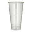 60 Kaltgetränkebecher, PLA pure 0,5 l Ø 9,5 cm · 16,2 cm glasklar mit Schaumrand