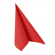 20 Servietten ROYAL Collection 1/4-Falz 33 cm x 33 cm rot