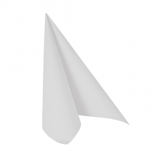 20 Servietten ROYAL Collection 1/4-Falz 25 cm x 25 cm weiss