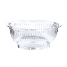 50 Salatschalen, R-PET rund 1 l Ø 18 cm · 7,5 cm glasklar