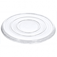 50 Deckel für Salatschalen, R-PET rund Ø 18 cm · 1,5 cm klar