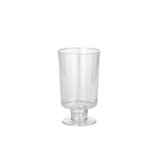 10 Stiel-Gläser für Weisswein, PS 0,1 l Ø 5,1 cm · 8,5 cm glasklar einteilig