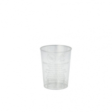 40 Gläser für Schnaps, PS 4 cl Ø 4,2 cm · 5,2 cm glasklar