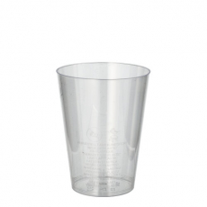50 Trinkbecher, PS 0,2 l Ø 7,5 cm · 9,7 cm glasklar