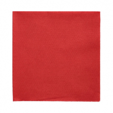 100 Servietten, 1-lagig 1/4-Falz 33 cm x 33 cm bordeaux