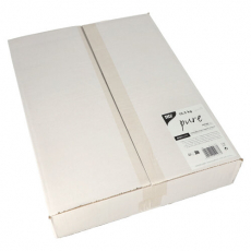 Pergament-Ersatz, 1/4 Bogen pure 50 cm x 37,5 cm weiss à 12,5 kg, fettdicht