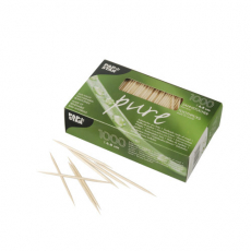 1000 Zahnstocher, Holz pure rund 6,8 cm
