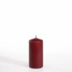 Stumpenkerze Ø 50 mm · 100 mm bordeaux