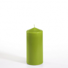 Stumpenkerze Ø 60 mm · 130 mm kiwi