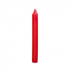 30 Tafelkerzen Ø 2,1 cm · 19,6 cm rot