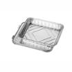 50 Menüschalen + Deckel, Alu ungeteilt 0,93 l 3 cm x 17,7 cm x 22,5 cm