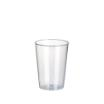 40 Mehrweg-Trinkbecher PP 0,1 l Ø 5,2 cm · 7,4 cm transluzent unzerbrechlich