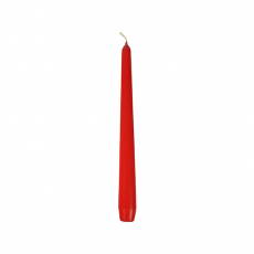 50 Leuchterkerzen Ø 2,2 cm · 25 cm rot