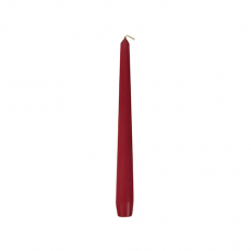 50 Leuchterkerzen Ø 2,2 cm · 25 cm bordeaux