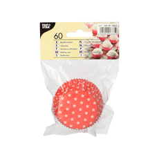 60 Backförmchen Ø 5 cm · 2,5 cm Elk & Stars sortiert