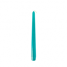 50 Leuchterkerzen Ø 2,2 cm · 25 cm türkis