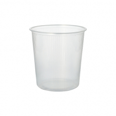100 Verpackungsbecher, PP rund 500 ml Ø 10,1 cm · 10,3 cm transparent