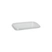 100 Deckel für Verpackungsbecher, PP eckig 0,6 cm x 8,1 cm x 10,8 cm transparent