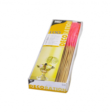 100 Deko-Picker 15,5 cm neon Feuerwerk