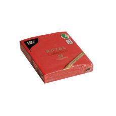 20 Servietten ROYAL Collection 1/4-Falz 25 cm x 25 cm feuerrot