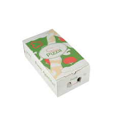 100 Pizzakartons, Cellulose pure eckig 30 cm x 16 cm x 10 cm