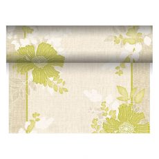 Tischläufer, stoffähnlich, PV-Tissue Mix ROYAL Collection 24 m x 40 cm grün Annabel