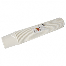 50 Suppenbecher, Pappe To Go rund 770 ml Ø 11,8 cm · 10,5 cm weiss