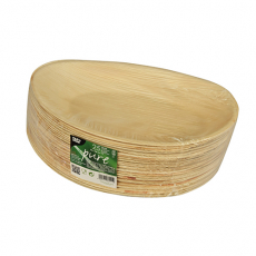 25 Teller, Palmblatt "pure" oval 26 cm x 17 cm x 2,5 cm