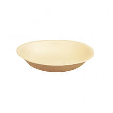 25 Schalen, Palmblatt pure rund 300 ml Ø 17,5 cm · 3,5 cm