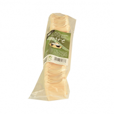 50 Fingerfood - Schalen, Holz pure eckig 1,5 cm x 4 cm x 4 cm
