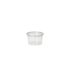 50 Portionsbecher, PP rund 30 ml Ø 4,6 cm · 2,8 cm transparent