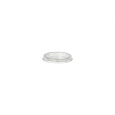 50 Deckel für Portionsbecher, PP rund Ø 4,6 cm transparent