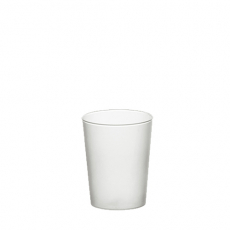 40 Mehrweg-Gläser für Schnaps PP 4 cl Ø 4,3 cm · 5,2 cm satiniert, unzerbrechlich