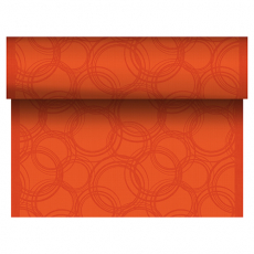 Tischläufer, stoffähnlich, PV-Tissue Mix ROYAL Collection 24 m x 40 cm nektarine Bubbles