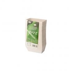 50 Saucentrays, Pappe pure 3,5 cm x 3 cm x 7 cm weiss Good Food