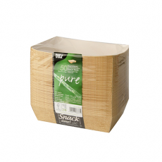 50 Snacktrays, Pappe pure 4 cm x 11 cm x 16 cm Good Food