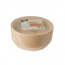 25 Backformen pure 600 ml Ø 19,7 cm · 2,7 cm braun