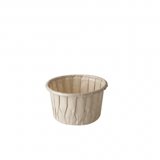 50 Backformen pure 105 ml Ø 7 cm · 4 cm braun