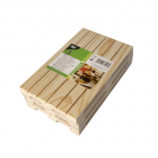 3 Trays für Fingerfood, Holz 2 cm x 12 cm x 20 cm