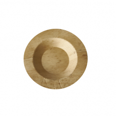 50 Fingerfood - Teller, Bambus pure rund Ø 9 cm · 1,3 cm