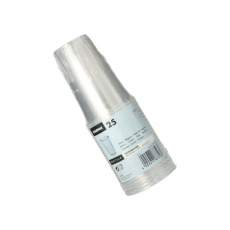 25 Trinkbecher, PP 0,2 l Ø 7,03 cm · 9,9 cm transparent
