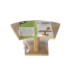 Tray, Bambus pure 9 cm x 16 cm x 7,6 cm für 3 Spitztüten