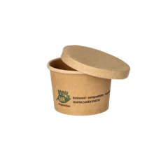50 Portionsbecher, Pappe 45 ml Ø 6 cm · 4,1 cm braun