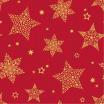 100 Servietten, 3-lagig 1/4-Falz 33 cm x 33 cm Christmas Shine