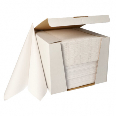 100 Servietten ROYAL Collection 1/4-Falz 40 cm x 40 cm weiss