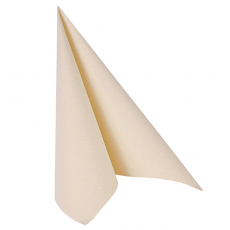 100 Servietten ROYAL Collection 1/4-Falz 40 cm x 40 cm champagner