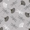 20 Servietten, 3-lagig 1/4-Falz 40 cm x 40 cm grau Ginko