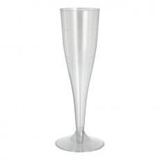 500 Stiel-Gläser für Sekt, PS 0,1 l Ø 5 cm · 17,5 cm glasklar