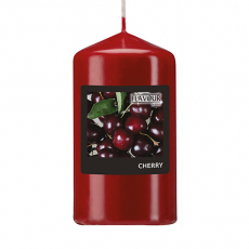 Flavour by GALA Duft-Stumpenkerze Ø 58 mm · 110 mm bordeaux - Cherry