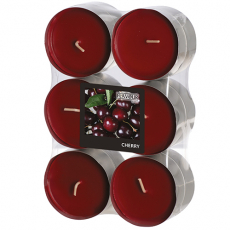 12 Flavour by GALA Maxi Duftlichte Ø 58 mm · 24 mm bordeaux - Cherry
